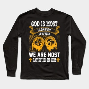 God Jesus Christ Quote Long Sleeve T-Shirt